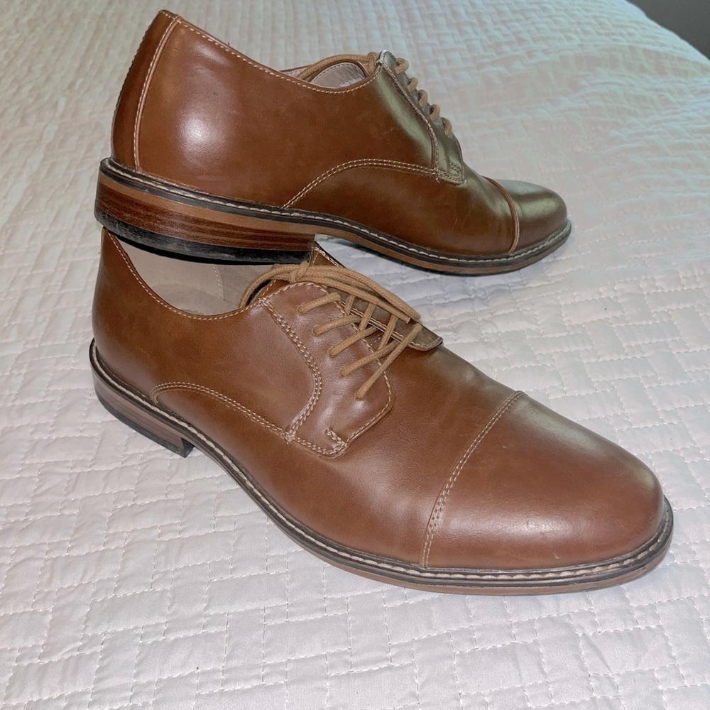 Dexter Comfort Men’s Alec Cap Toe Oxford Shoes size 9